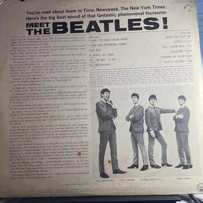 The Beatles - Meet The Beatles! (VINYL) | Very Good (VG) Very Good Plus (VG+)--
