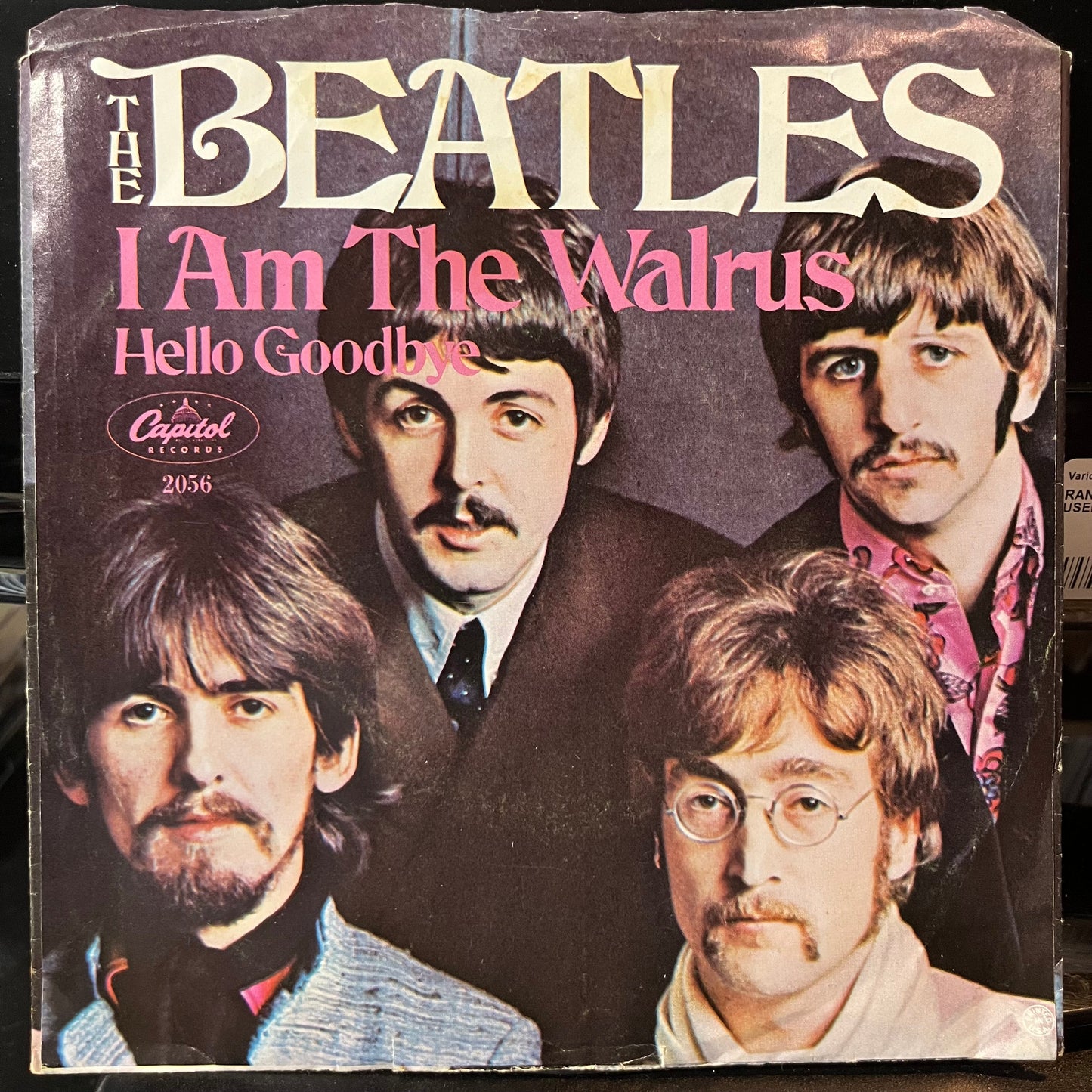 The Beatles - Hello Goodbye (VINYL 7") | Excellent (EX) Excellent (EX)--