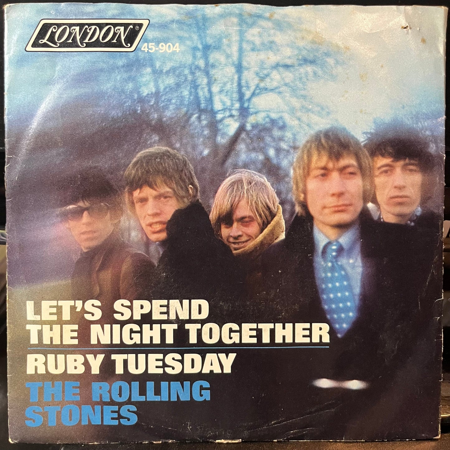 The Rolling Stones - Let's Spend The Night Together / Ruby Tuesday (VINYL 7") | Very Good Plus Plus (VG++) Excellent (EX)-
