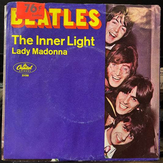 The Beatles - Lady Madonna / The Inner Light (VINYL 7") | Excellent (EX) Excellent (EX)--