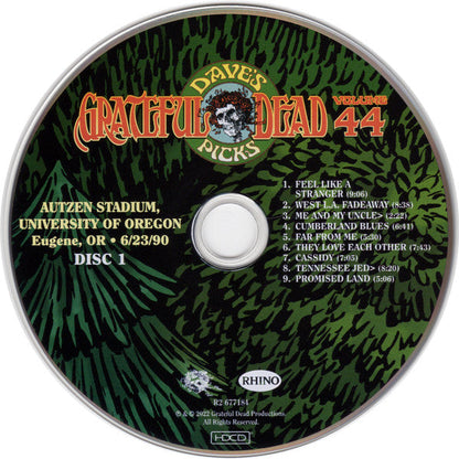 Dave's Picks, Volume 44 (3xCD)(Autzen Stadium, U. Of Oregon, Eugene, OR • 6/23/90) | Mint (M) Near Mint (NM)-