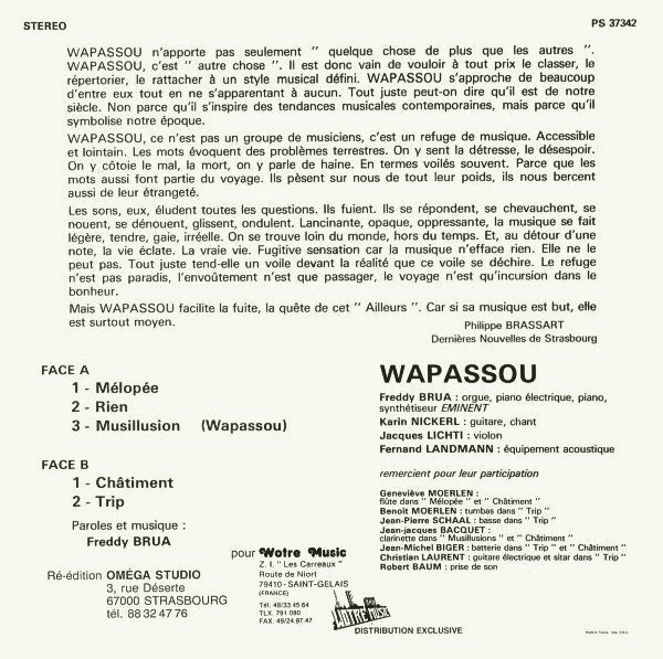 Wapassou | Mint (M) Mint (M)-