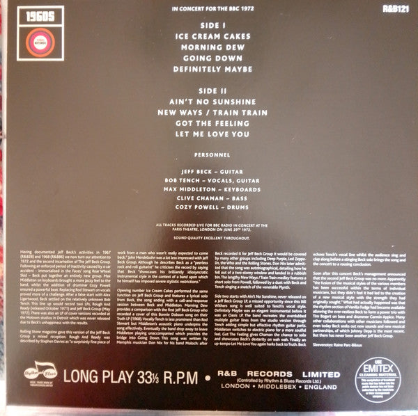 In Concert For The BBC 1972 | Mint (M) Mint (M)-