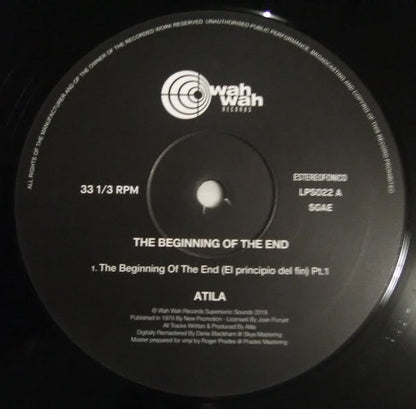 Atila - The Beginning Of The End (El Principio Del Fin)(VINYL) | Mint (M)-