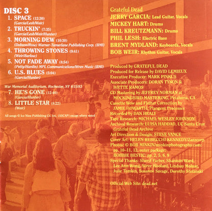 Dave's Picks, Volume 39 (3xCD)(The Spectrum, Philadelphia, PA • 4/26/83) | Mint (M) Near Mint (NM)-