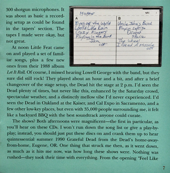 Dave's Picks, Volume 44 (3xCD)(Autzen Stadium, U. Of Oregon, Eugene, OR • 6/23/90) | Mint (M) Near Mint (NM)-