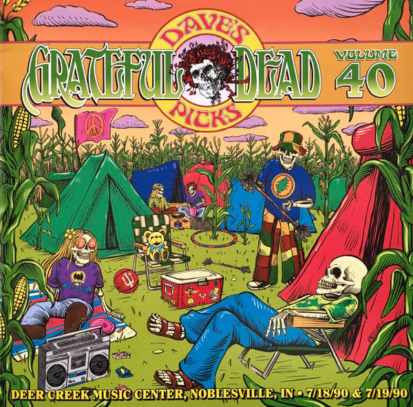 Dave's Picks, Volume 40 (3xCD)(Deer Creek Music Center, Noblesville, IN • 7/18-19/90 | Mint (M) Near Mint (NM)-