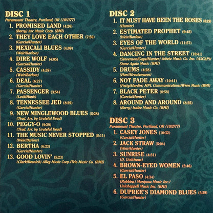 Dave's Picks, Volume 45 (4xCD)(Paramount Theatre, Portland, OR • 10/1-2/77) | Mint (M) Near Mint (NM)-