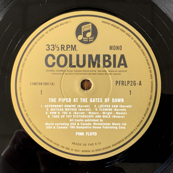 Pink Floyd - The Piper At The Gates Of Dawn | Mint (M) Mint (M)-