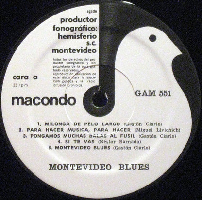 Montevideo Blues | Mint (M) Mint (M)-