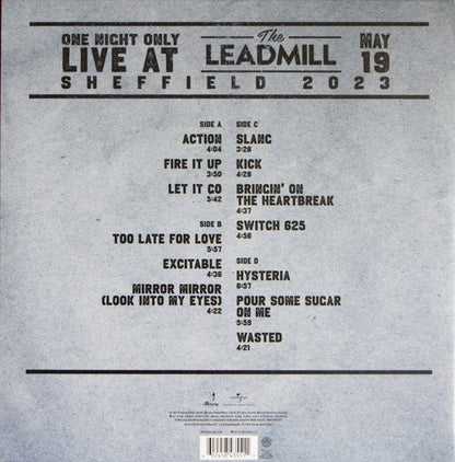 One Night Only: Live At The Leadmill 2023 | Mint (M) Mint (M)-