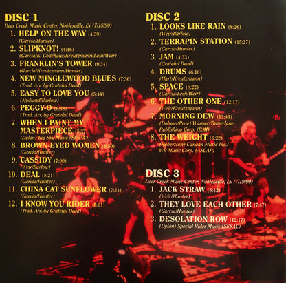 Dave's Picks, Volume 40 (3xCD)(Deer Creek Music Center, Noblesville, IN • 7/18-19/90 | Mint (M) Near Mint (NM)-