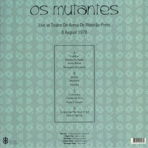 Os Mutantes - Live At Teatro De Arena De Ribeirao Preto 8 August 1978 | Mint (M) Mint (M)-