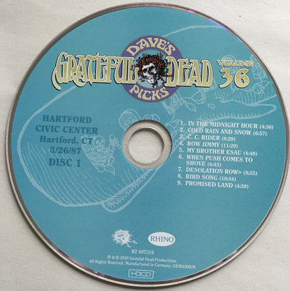 Dave's Picks, Volume 36 (CD BOX)(Hartford Civic Center, Hartford, CT • 3/26-27/87) | Mint (M) Near Mint (NM)-