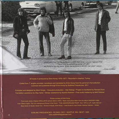 Erkin Koray - Meçhul: Singles & Rarities | Mint (M) Mint (M)-