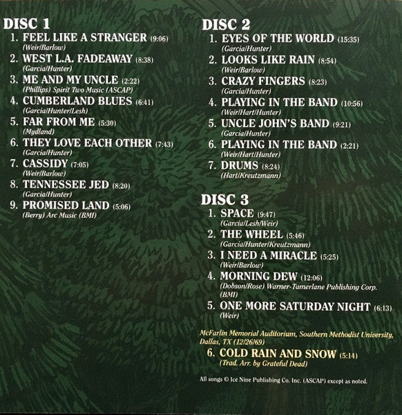 Dave's Picks, Volume 44 (3xCD)(Autzen Stadium, U. Of Oregon, Eugene, OR • 6/23/90) | Mint (M) Near Mint (NM)-