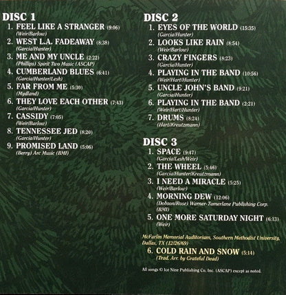 Dave's Picks, Volume 44 (3xCD)(Autzen Stadium, U. Of Oregon, Eugene, OR • 6/23/90) | Mint (M) Near Mint (NM)-