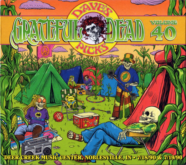 Dave's Picks, Volume 40 (3xCD)(Deer Creek Music Center, Noblesville, IN • 7/18-19/90 | Mint (M) Near Mint (NM)-