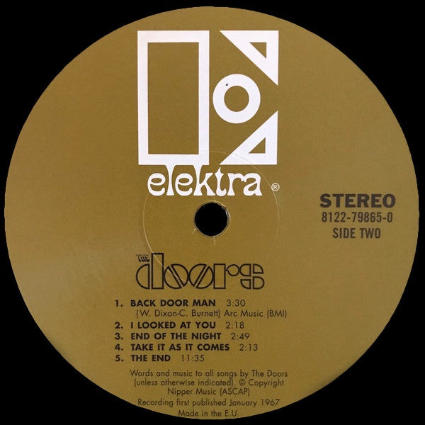 The Doors - The Doors (180 GRAM VINYL / IMPORT) | Mint (M) Mint (M)-