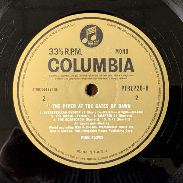 Pink Floyd - The Piper At The Gates Of Dawn | Mint (M) Mint (M)-