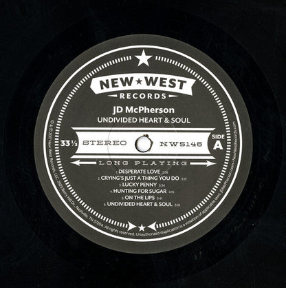 JD McPherson - Undivided Heart & Soul (VINYL) | Mint (M) Mint (M)-