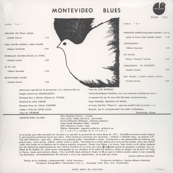 Montevideo Blues | Mint (M) Mint (M)-
