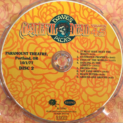Dave's Picks, Volume 45 (4xCD)(Paramount Theatre, Portland, OR • 10/1-2/77) | Mint (M) Near Mint (NM)-