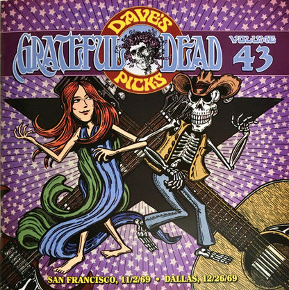Dave's Picks, Volume 43 (3xCD)(San Francisco, 11/2/69 • Dallas, 12/26/69) | Mint (M) Near Mint (NM)-