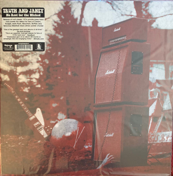 Truth And Janey - No Rest For The Wicked (BLACK VINYL REISSUE LP) | Mint (M) Mint (M)-
