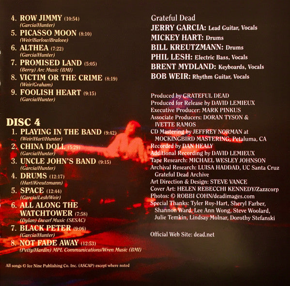 Dave's Picks, Volume 40 (3xCD)(Deer Creek Music Center, Noblesville, IN • 7/18-19/90 | Mint (M) Near Mint (NM)-