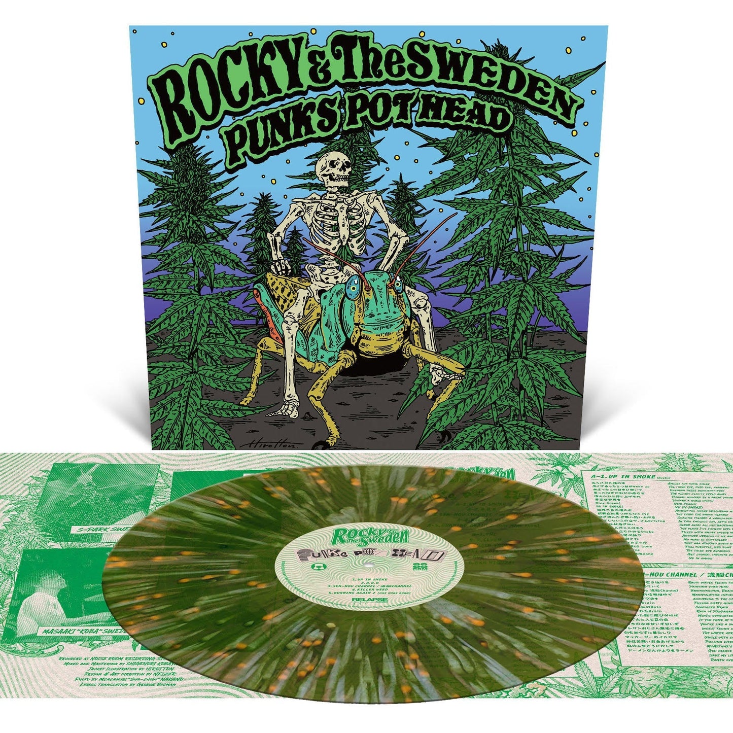 Rocky And The Sweden - (PRE-ORDER 1/23/26) Punk's Pot Head [Super Silver Haze] |-