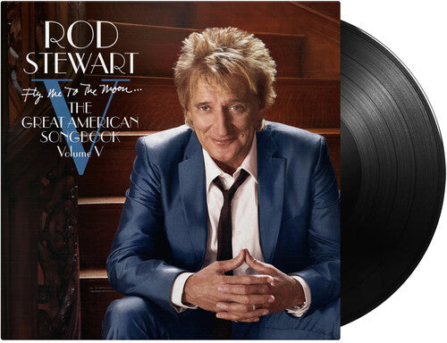 Rod Stewart - Fly Me To The Moon: The Great American Songbook Volume 5 (180 Gram Black Vinyl) [Import] (2 Lp's) | Mint (M) Mint (M)-