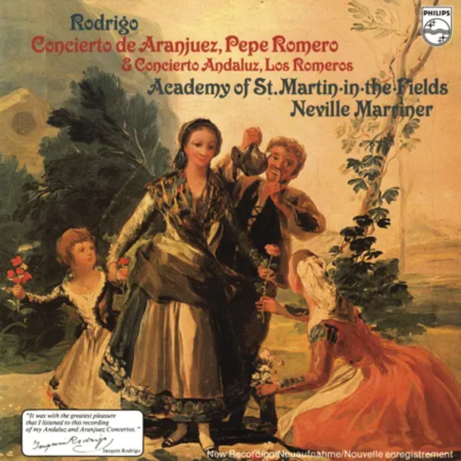 Rodrigo – Pepe Romero, Los Romeros, Academy Of St. - Concierto De Aranjuez & Concierto Andaluz |-