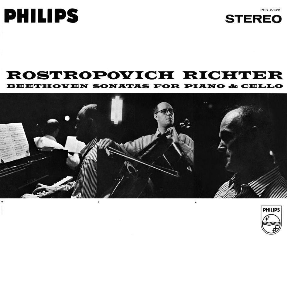 Rostropovich, Richter, Beethoven - Sonatas For Piano & Cello |-