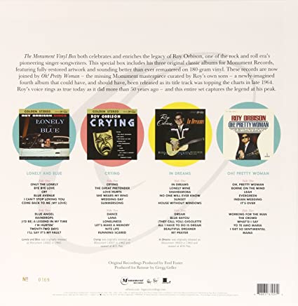 Roy Orbison - The Monument Vinyl (4LP Box Set) | Mint (M) Mint (M)-