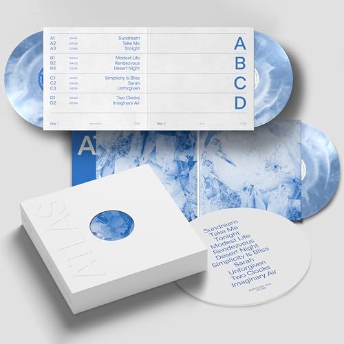 Rufus Du Sol - Atlas (Limited Edition 10 Year Anniversary Box Set) [White & Blue Vinyl with Slipmat and Photo] | Mint (M) Mint (M)-