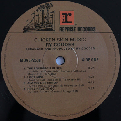 Ry Cooder - Chicken Skin Music | Mint (M) Mint (M)-