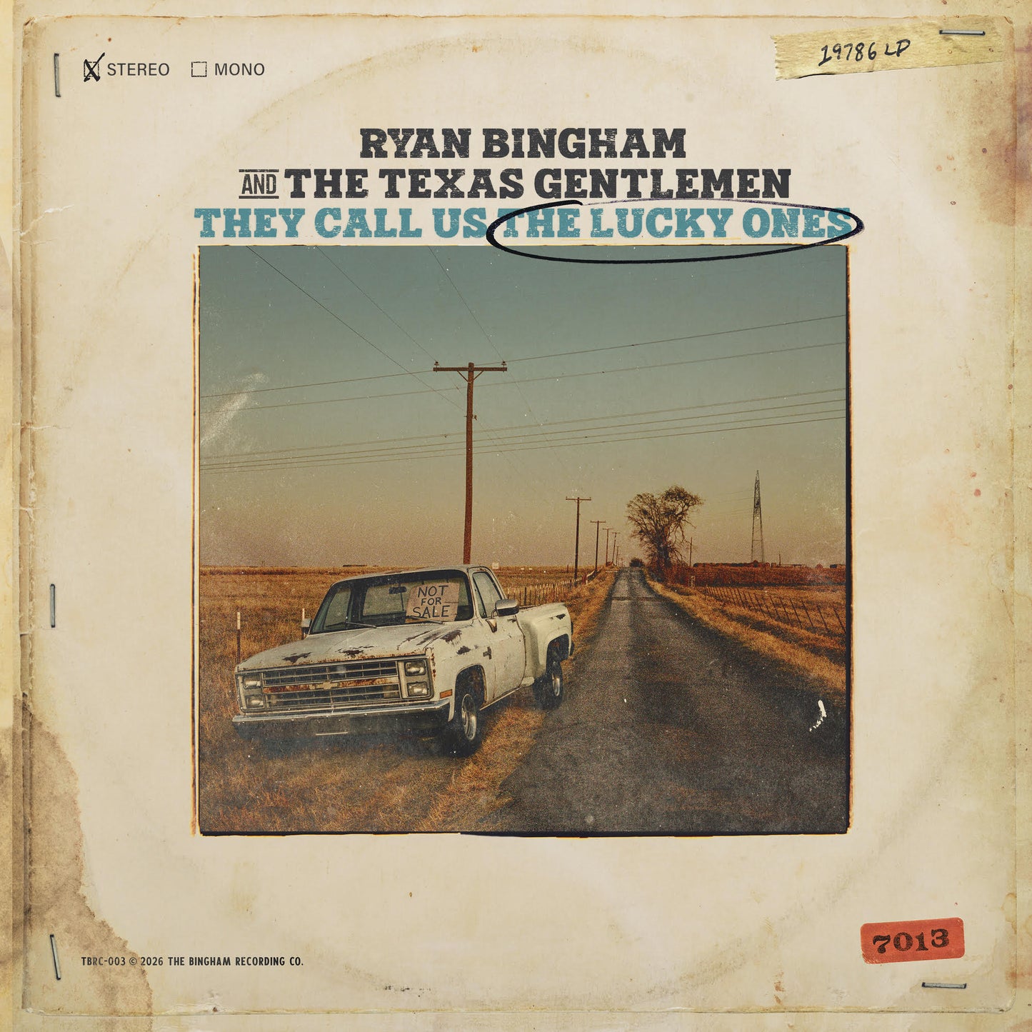 Ryan Bingham - They Call Us The Lucky Ones (Indie Exclusive) [Electric Smoke Vinyl] |-