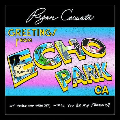 Ryan Cassata - Greetings From Echo Park (Trans-Blue VINYL) | Mint (M) Mint (M)-