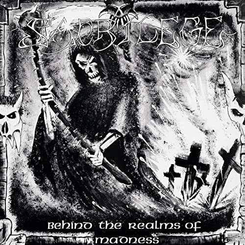Sacrilege - Behind The Realms Of Madness (White W/ Black Splatter Vinyl 2Lp) |-
