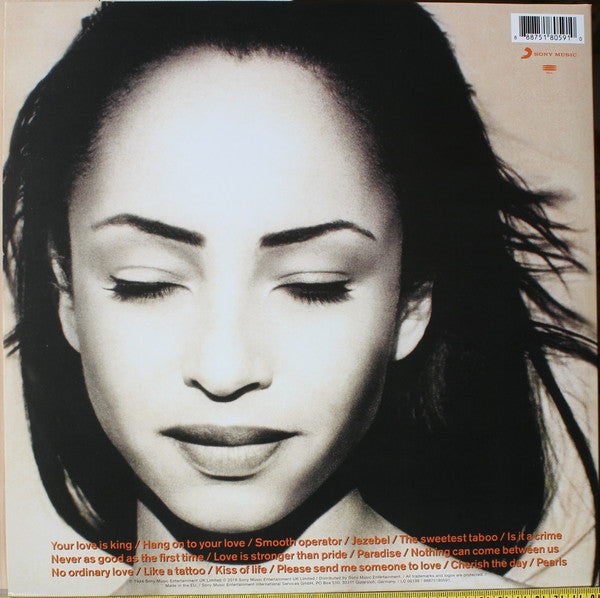 Sade The Best Of Sade Sony Music, Epic 2xLP, Comp, RE, Gat Mint (M) Mint (M)-