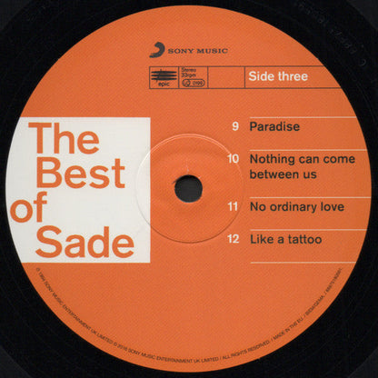Sade - The Best Of Sade (VINY 2LP) | NEW Mint (M) Mint (M)-