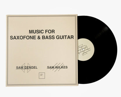 Sam Gendel & Sam Wilkes (2) - Music For Saxofone & Bass Guitar | Mint (M) Mint (M)-
