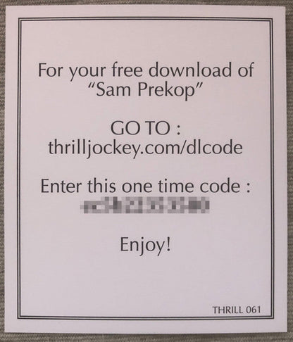 Sam Prekop | Mint (M) Mint (M)-