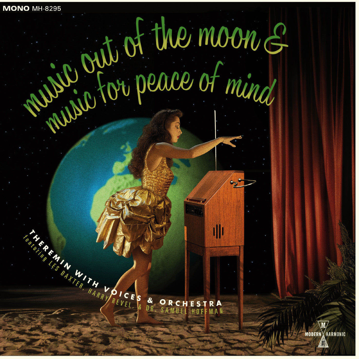 Harry Revel, Les Baxter & Samuel Hoffman - Music Out Of The Moon / Music For Peace Of Mind (Green VINYL) | Mint (M) Mint (M)-
