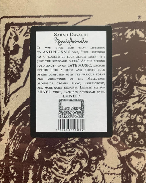 Sarah Davachi - Antiphonals | Mint (M) Mint (M)-