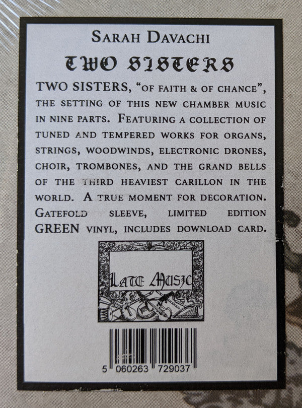 Sarah Davachi - Two Sisters | Mint (M) Mint (M)-