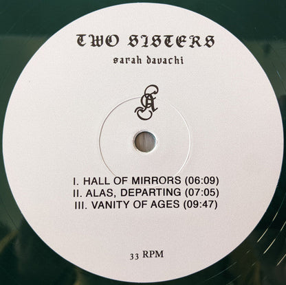 Sarah Davachi - Two Sisters | Mint (M) Mint (M)-