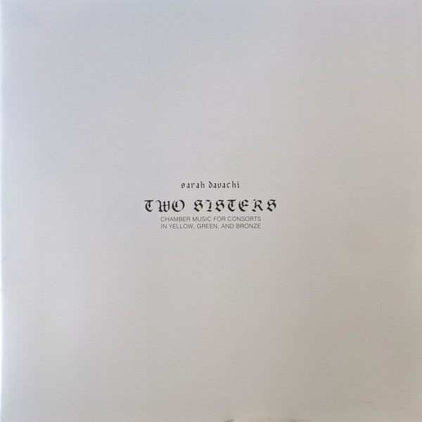 Sarah Davachi - Two Sisters | Mint (M) Mint (M)-