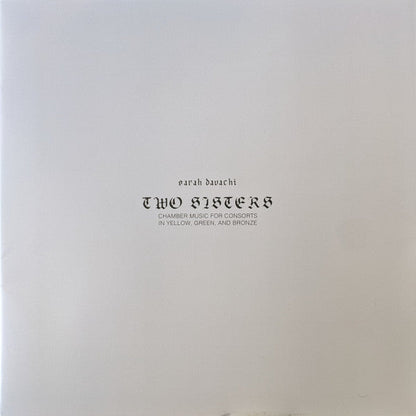 Sarah Davachi - Two Sisters | Mint (M) Mint (M)-